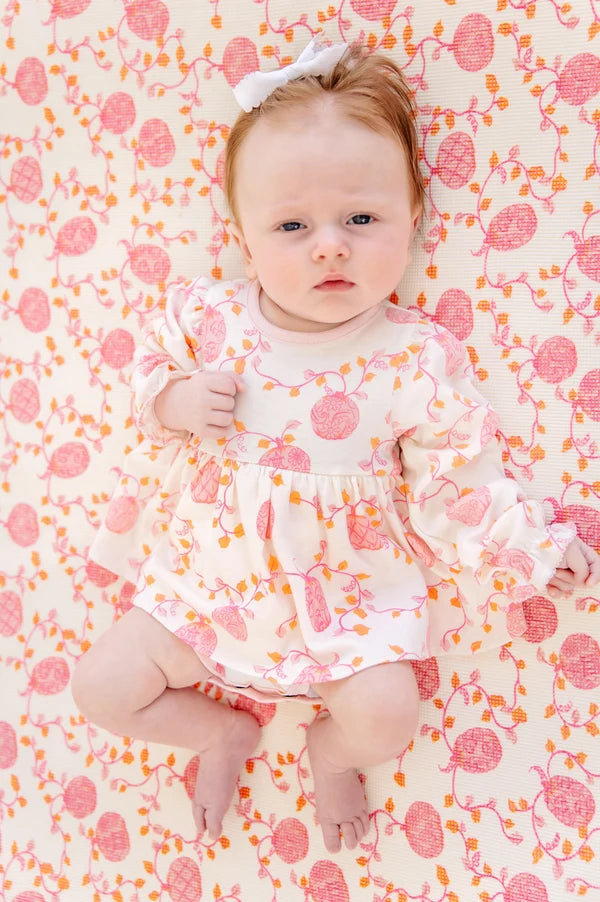 Long Sleeve Daisy's Diaper Cover Dress