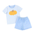 Single Pumpkin Boy Short Set