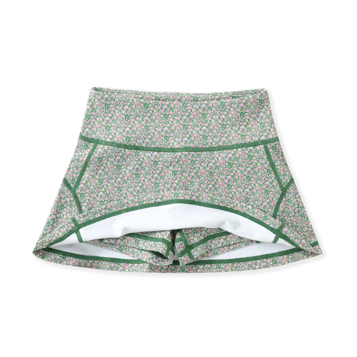 Olive Tennis Skirt