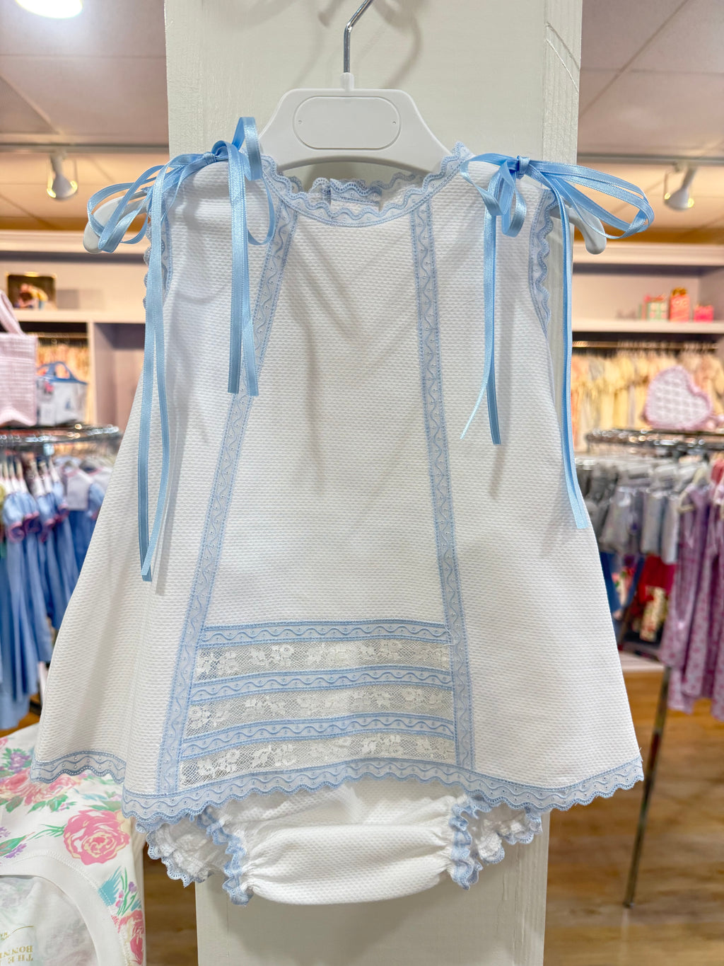 Josephine Diaper Cover Set - Blue