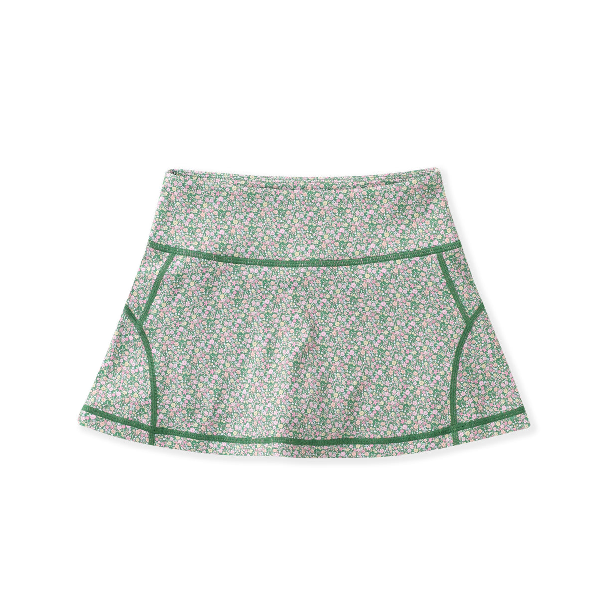 Olive Tennis Skirt