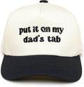 2-Tone Cap: Put It On My Dad's Tab