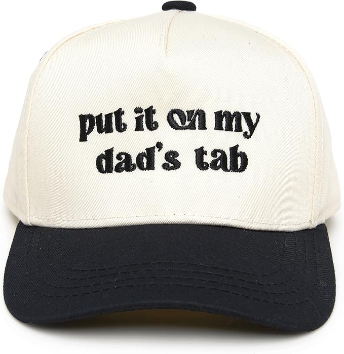 2-Tone Cap: Put It On My Dad's Tab