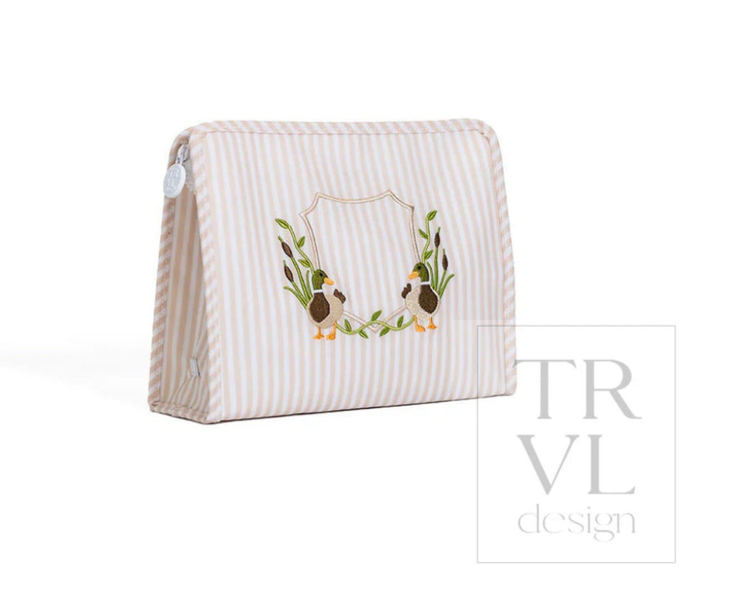 ROADIE LARGE Zip Pouch - PIMLICO DUCK SAND
