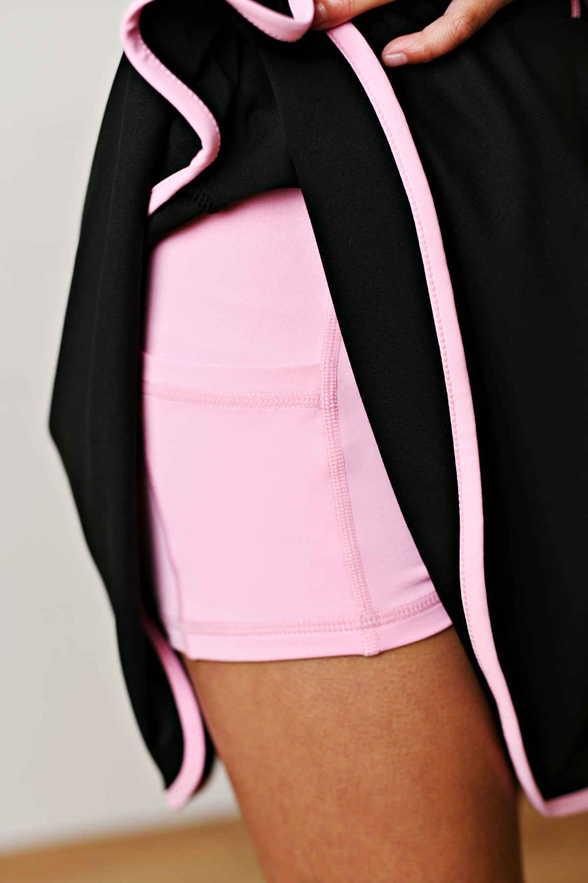 Courtside Black/PinkTennis Dress