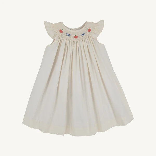 Angel Sleeve Sandy Smocked Dress
