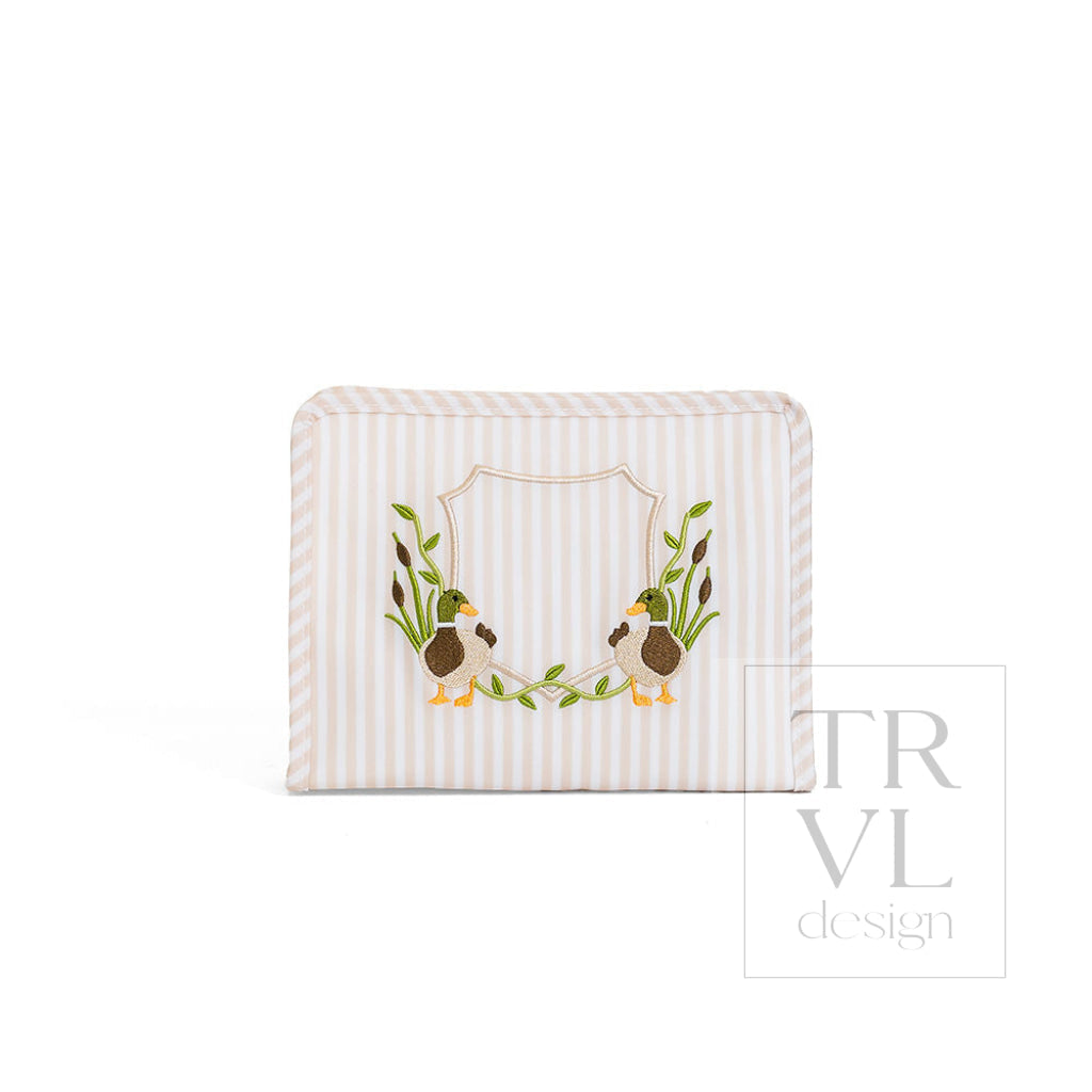 ROADIE Medium Zip Pouch - PIMLICO DUCK SAND