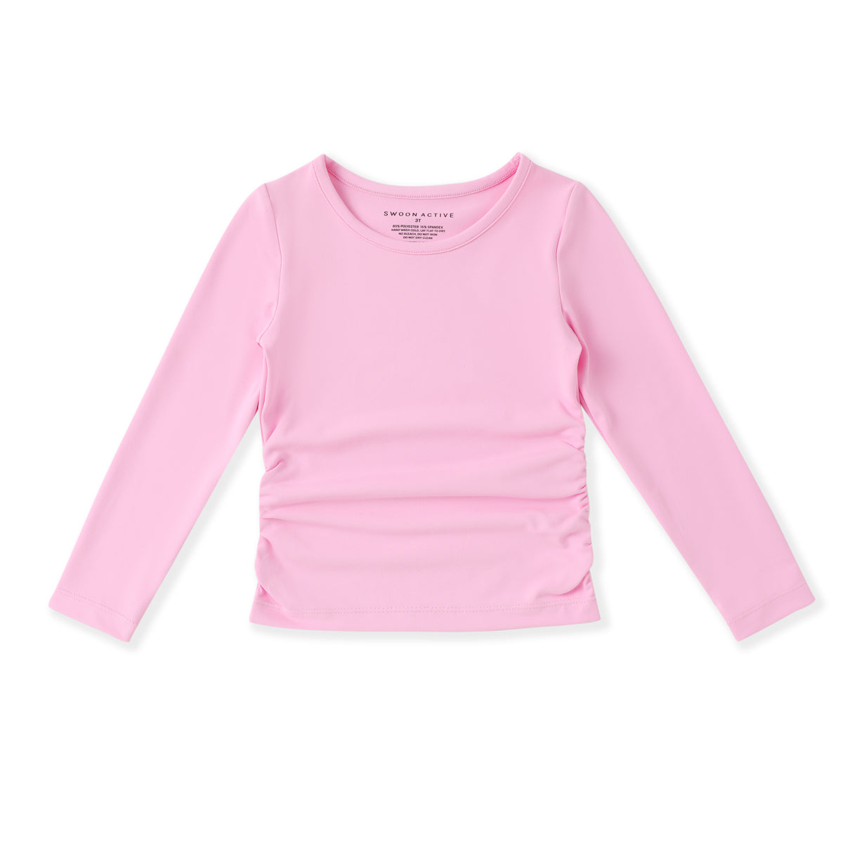 Bubblegum Pink Ruched Top