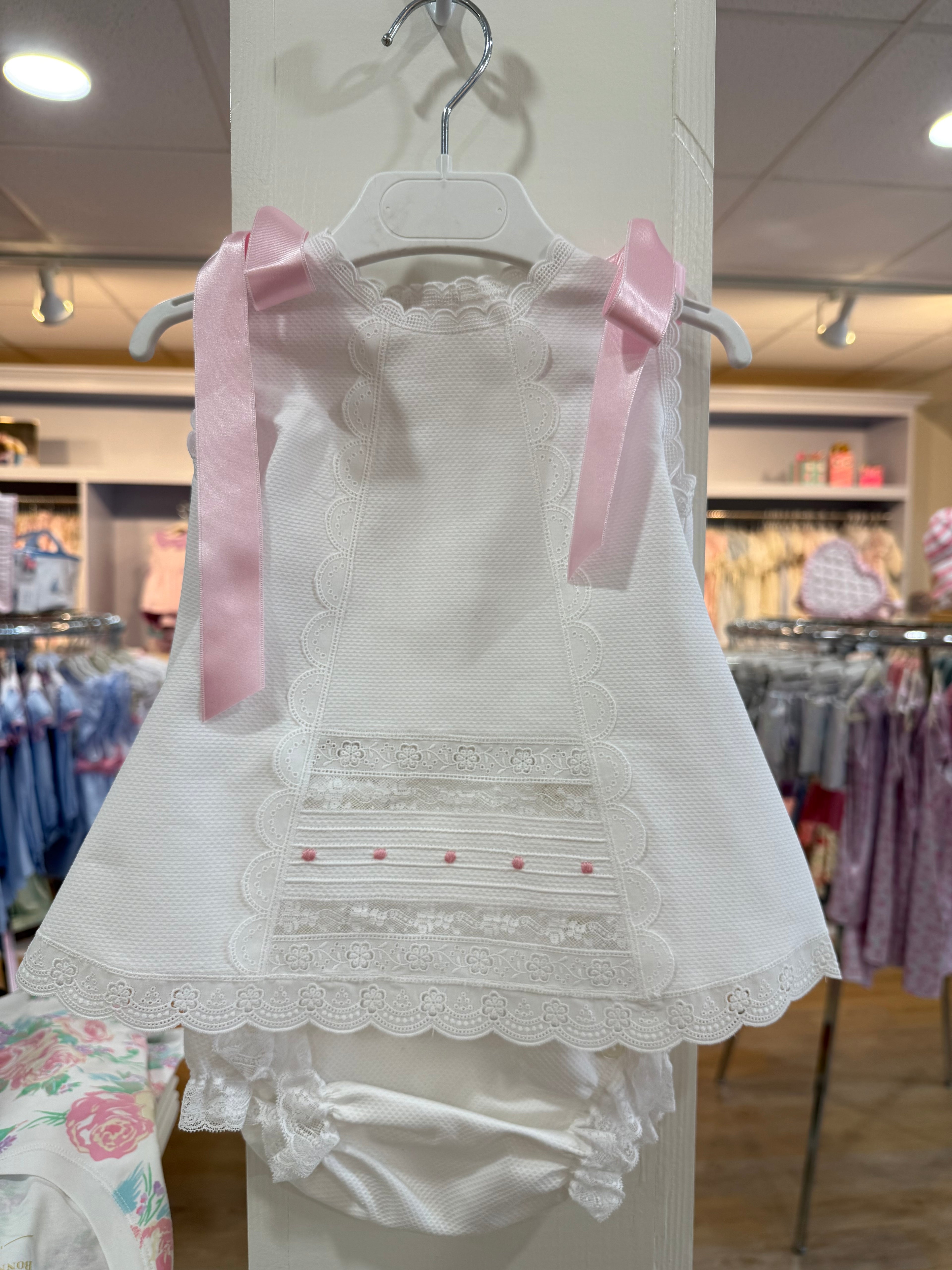 Josephine Diaper Cover Set - White