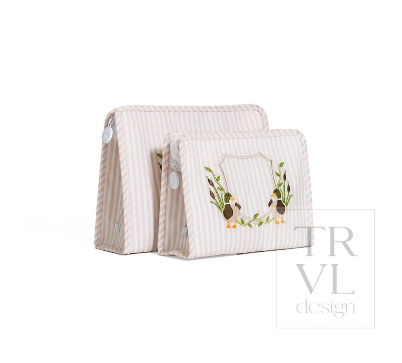 ROADIE LARGE Zip Pouch - PIMLICO DUCK SAND
