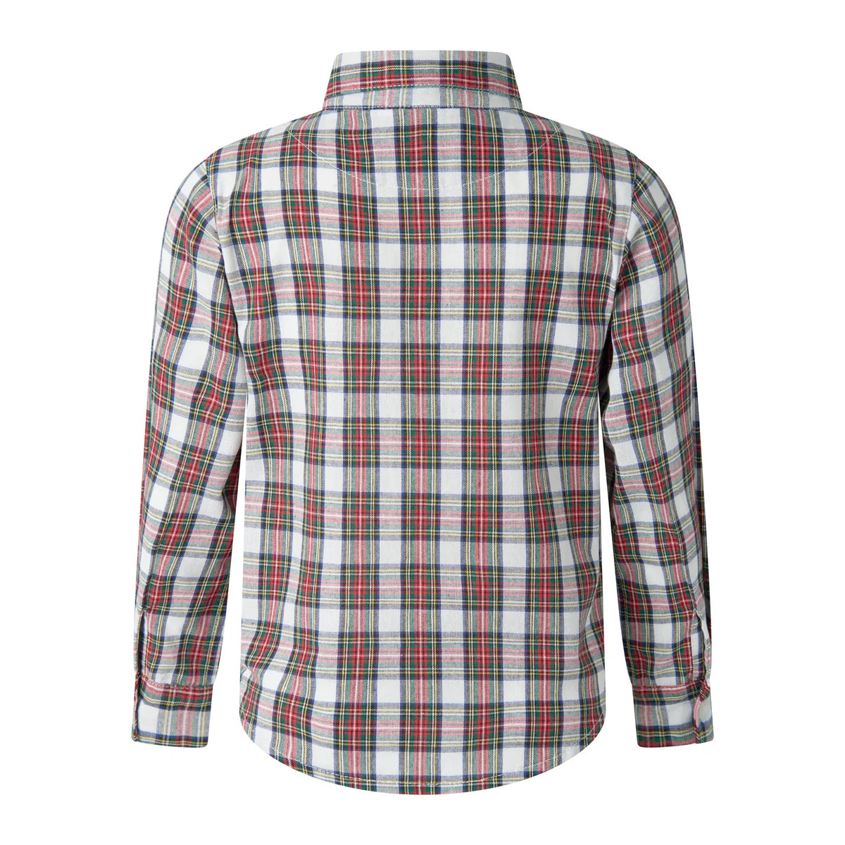 IVORY TARTAN SHIRT