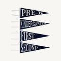 Back to School Pennants