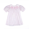 Big Sister Dress - Pink Swiss