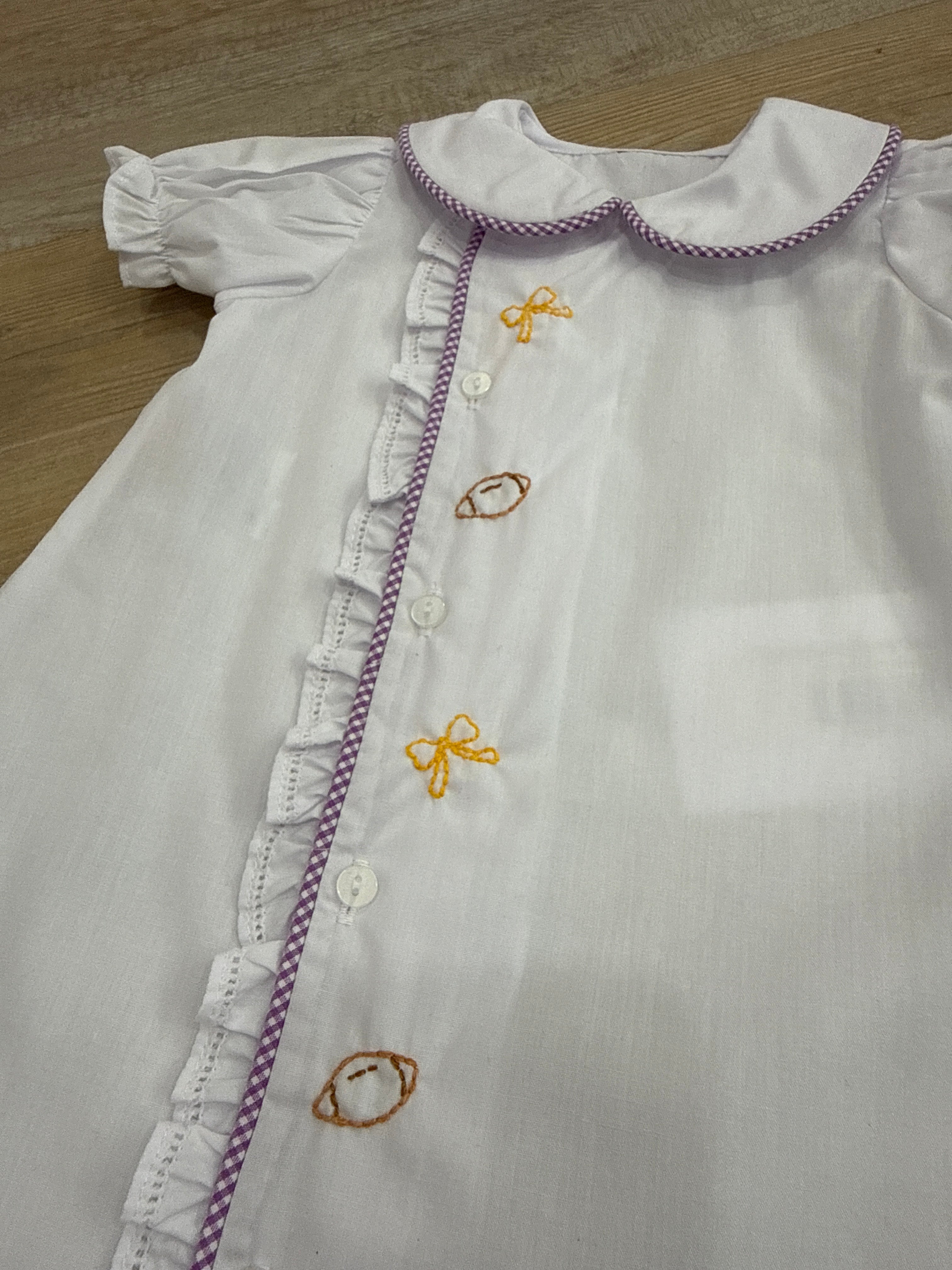 Tiger purple/gold Daygown