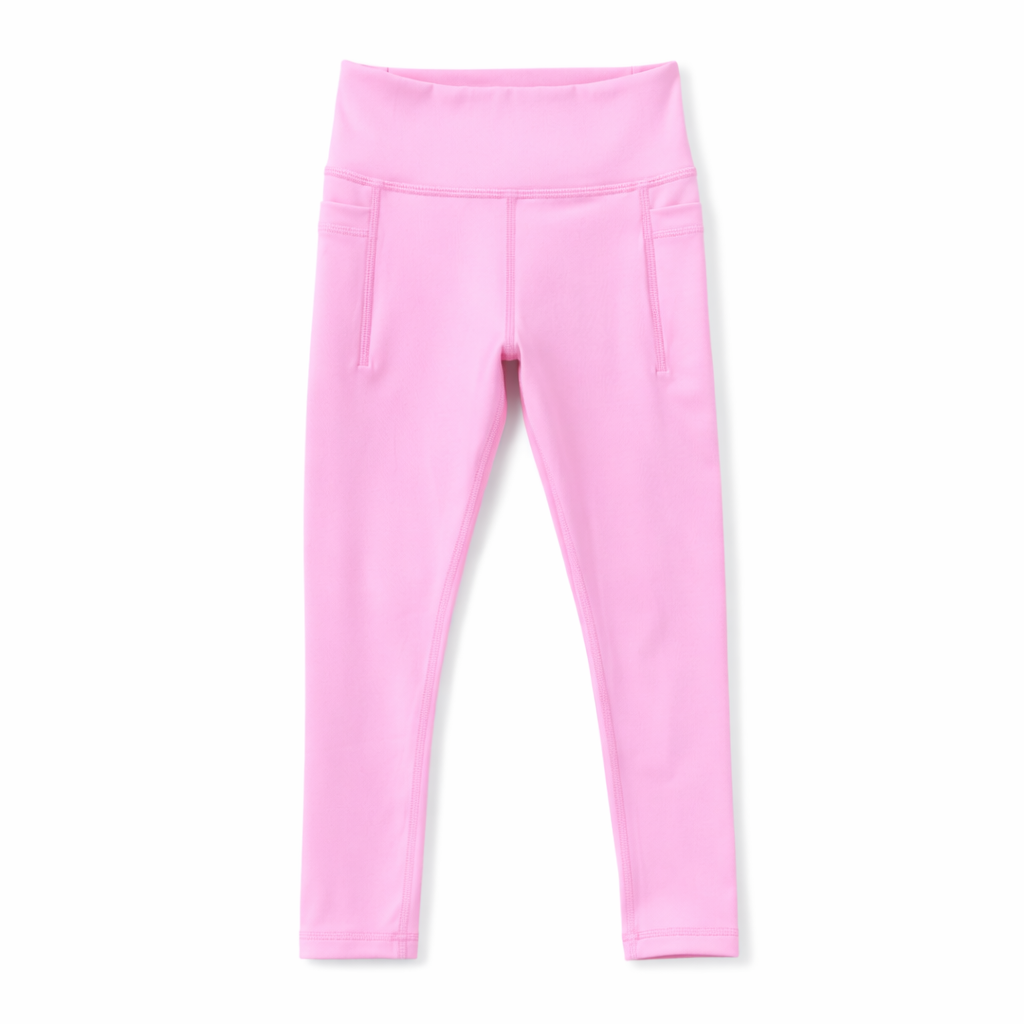 Bubble Gum Pink Active Leggings