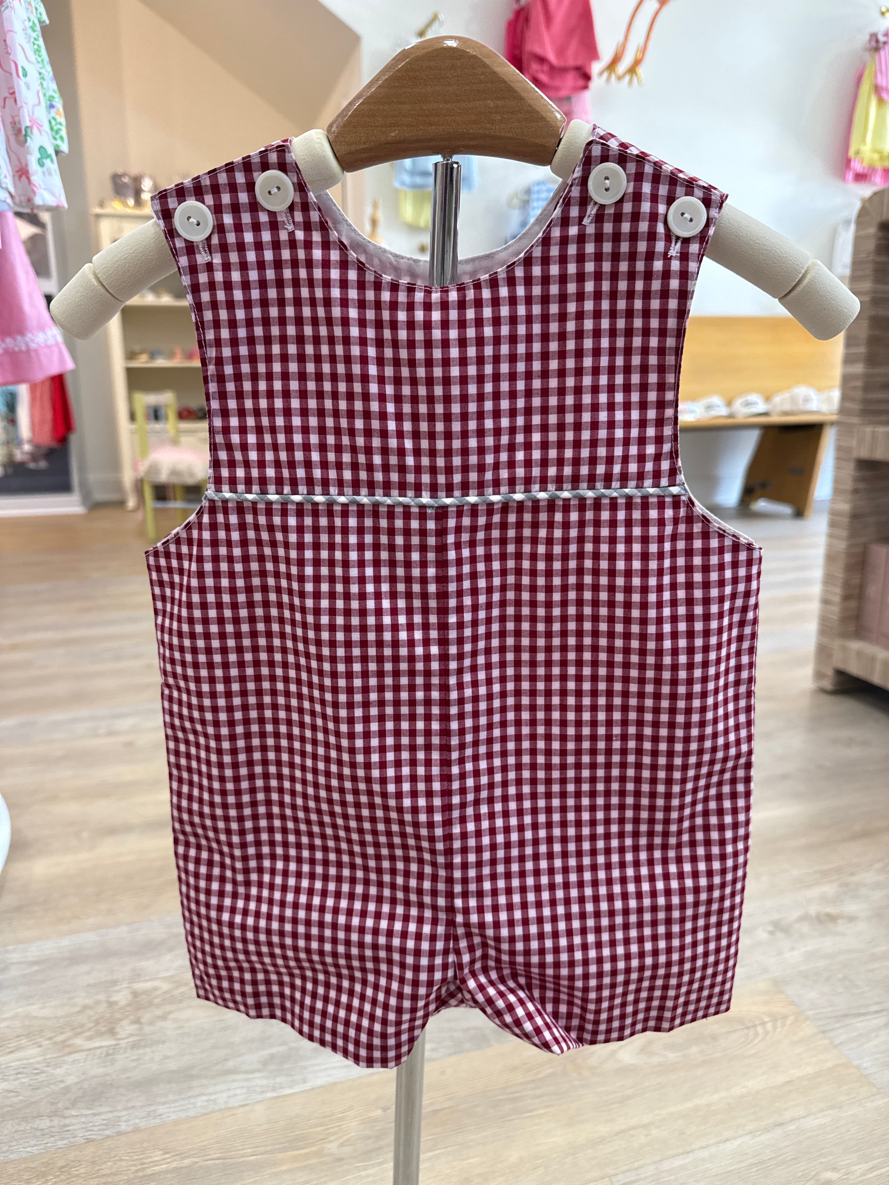 Crimson/Gray Shortall
