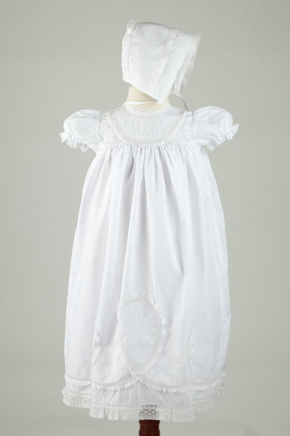 Girls Lacy Yoke Special Occasion Set