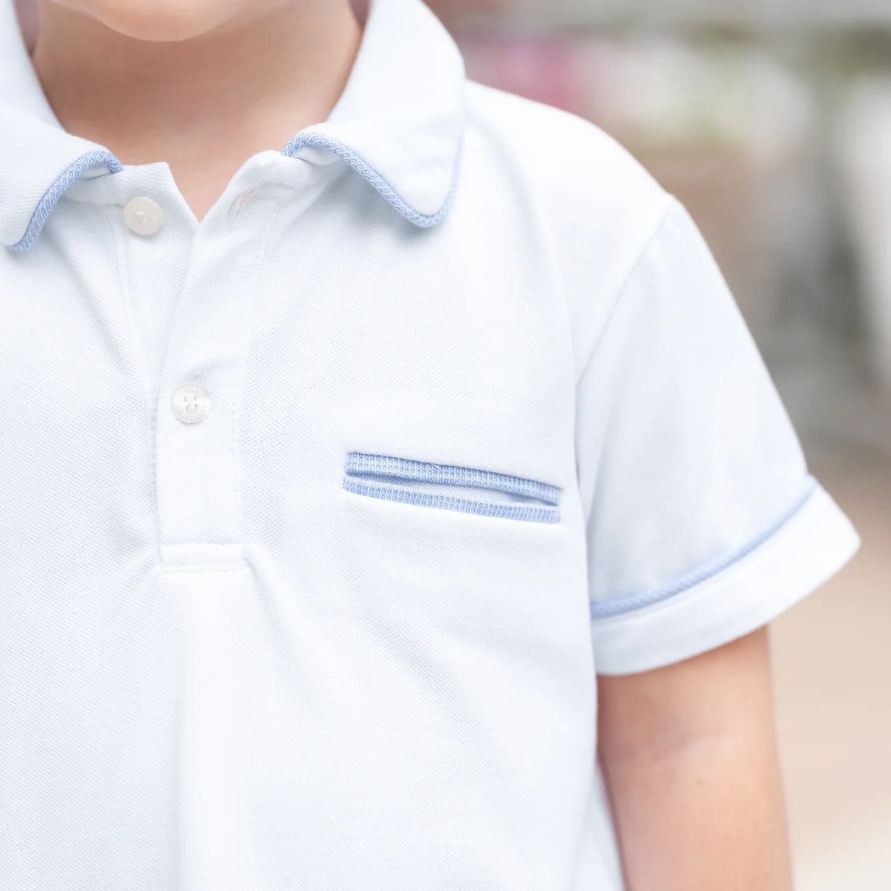 William Boy Polo Set - Blue and White
