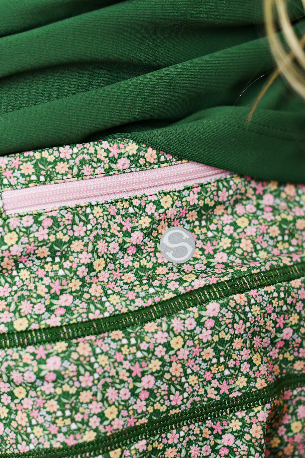 Olive Tennis Skirt