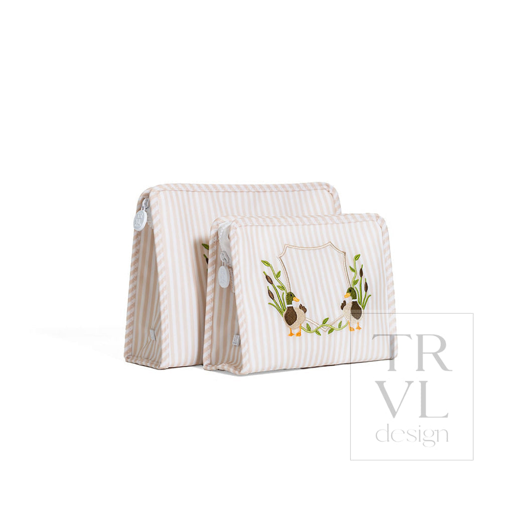 ROADIE Medium Zip Pouch - PIMLICO DUCK SAND