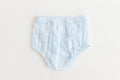 Diaper Cover - Blue with White Trim