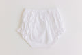 Diaper Cover - White Scallops
