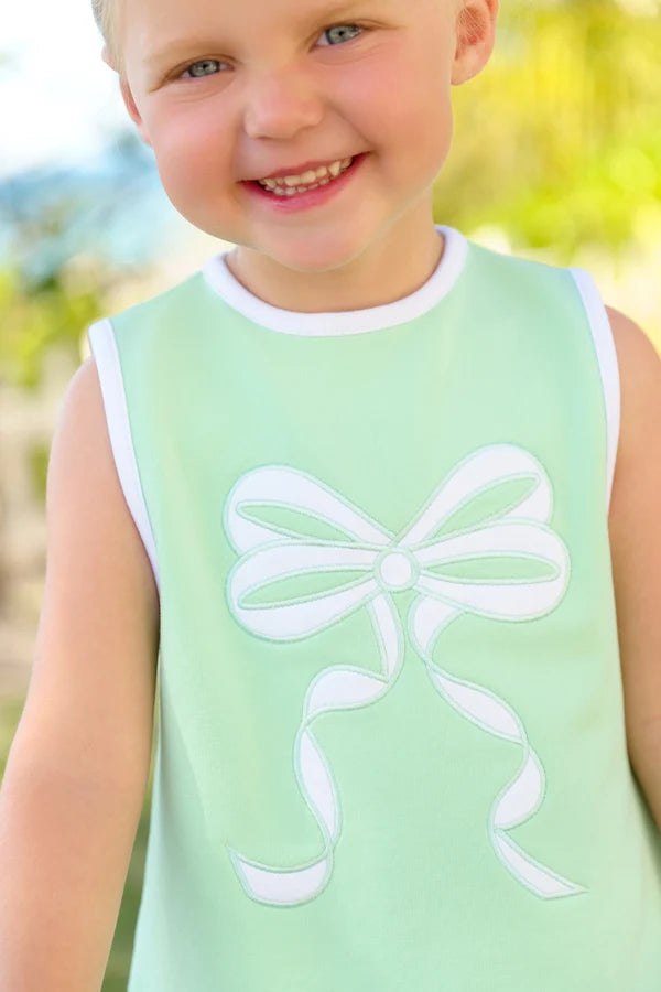 Sleeveless Eliza's Applique Dress