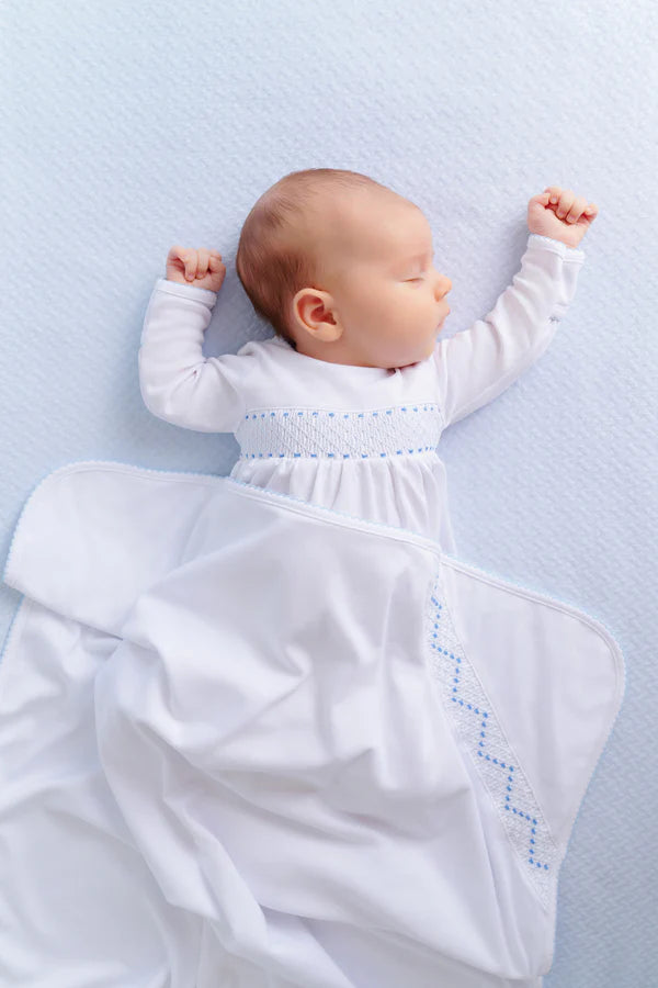 Sweetly Smocked Greeting Gown Boy