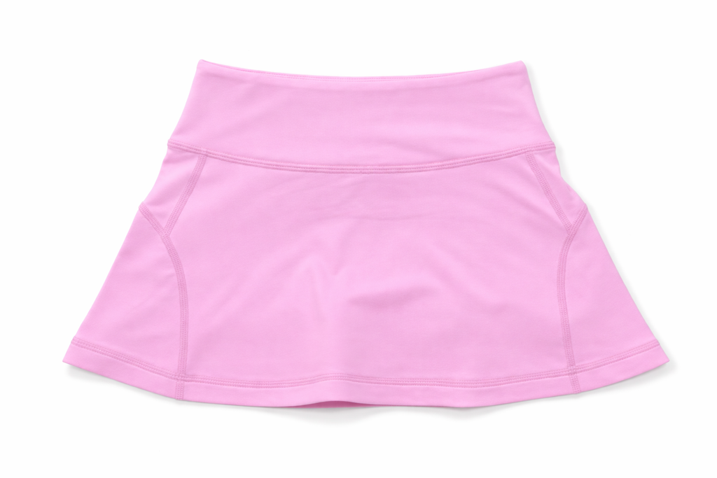 Bubblegum Pink Tennis Skirt