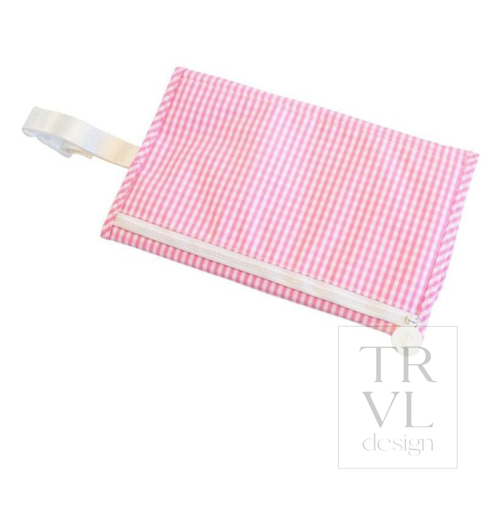 GAME CHANGER PAD - GINGHAM PINK