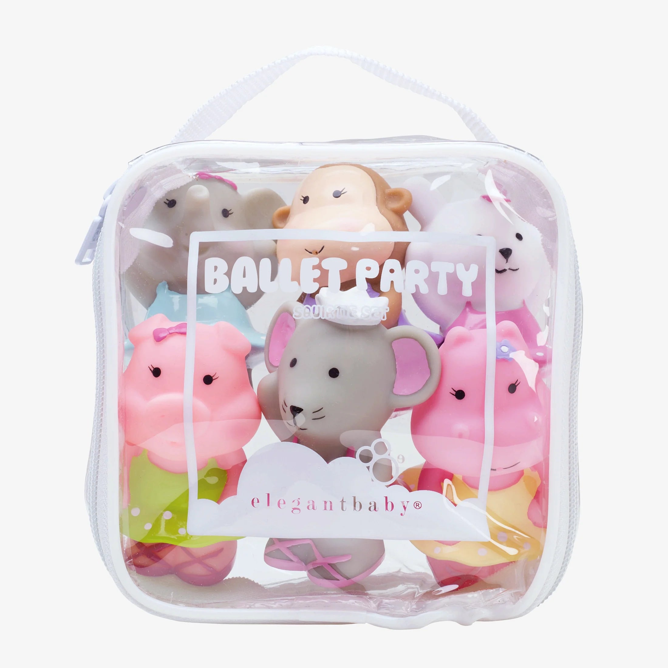 BALLET PARTY SQUIRTIE BABY BATH TOYS
