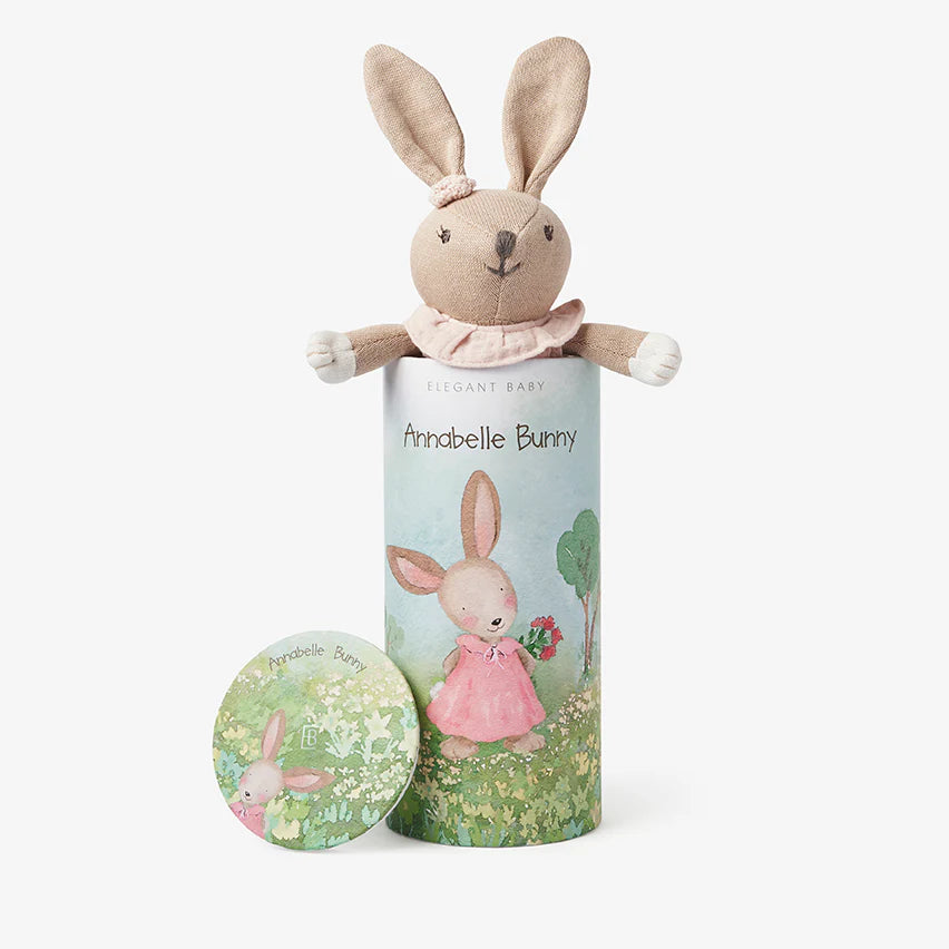 10" ANNABELLE BUNNY BABY KNIT TOY