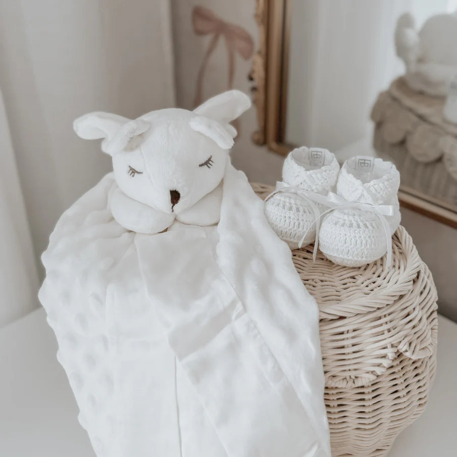 PRAYER BEAR BABY SECURITY BLANKET