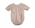 Catherine smocked orange bubble