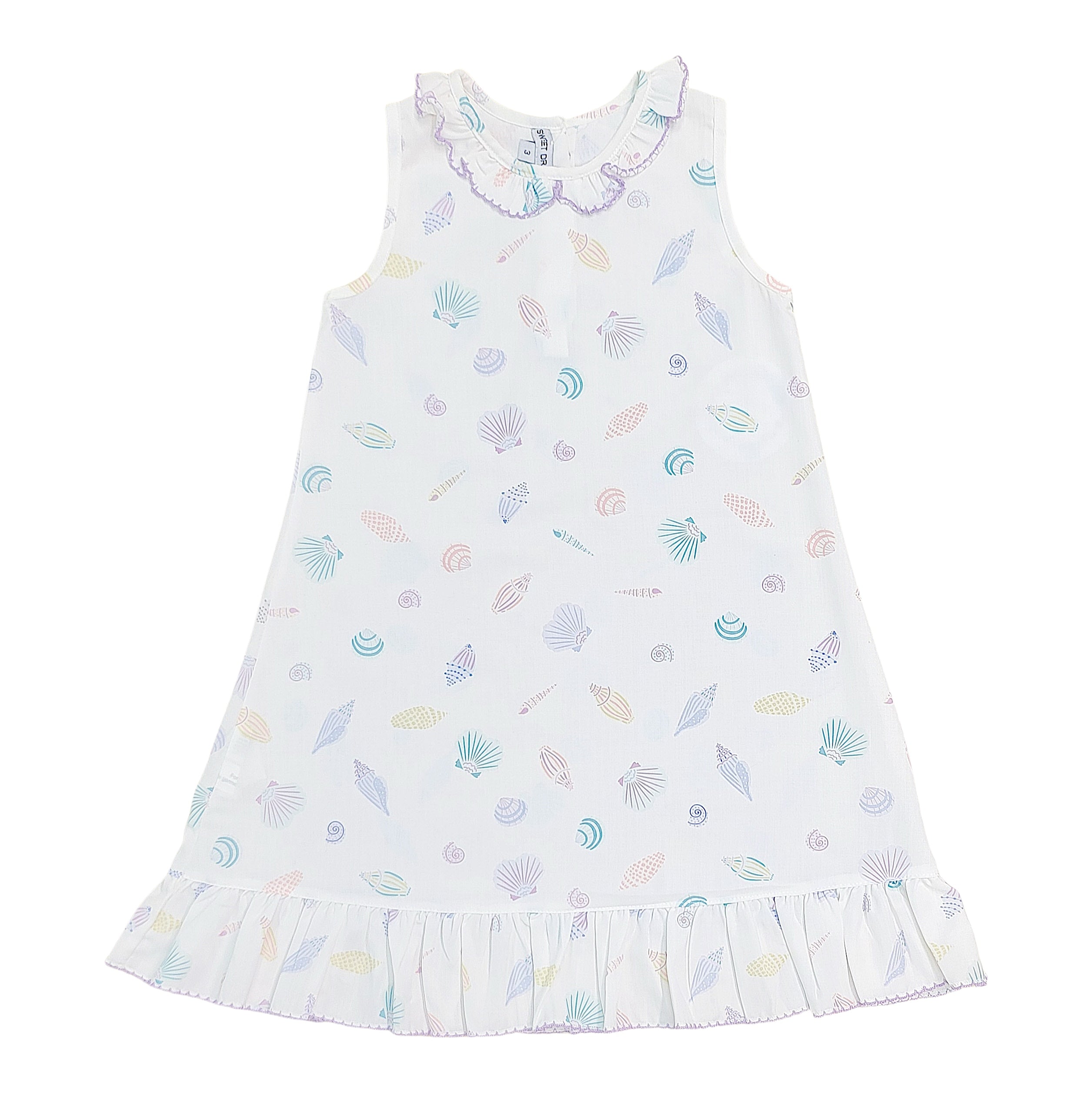 Seashell Printed Gown