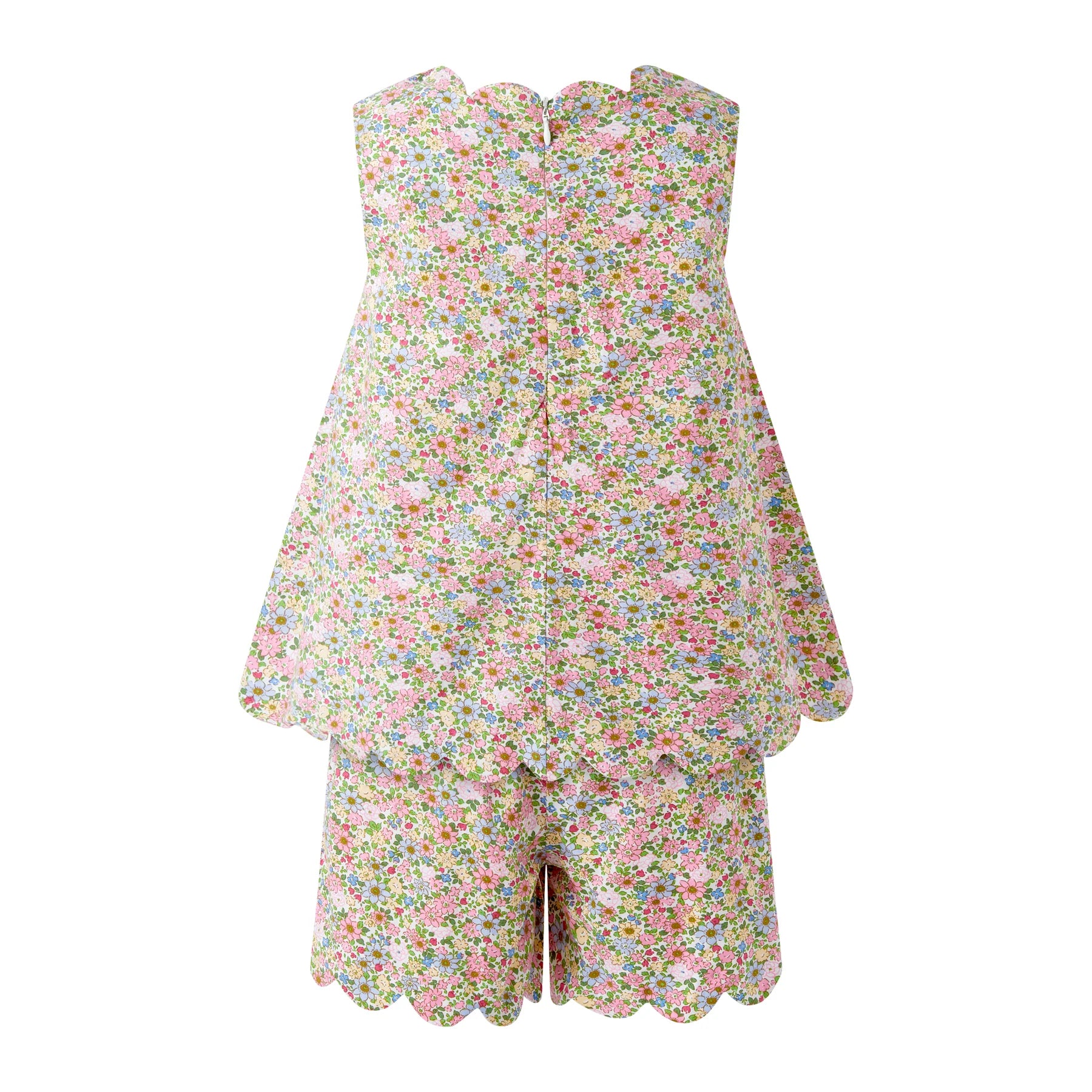 FLORAL SCALLOPED SET