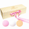 Gingham Bath Balm set of 3