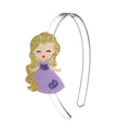 Cute Doll Purple Dress Headband