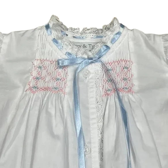 HEIRLOOM SMOCKED DAY DRESS
