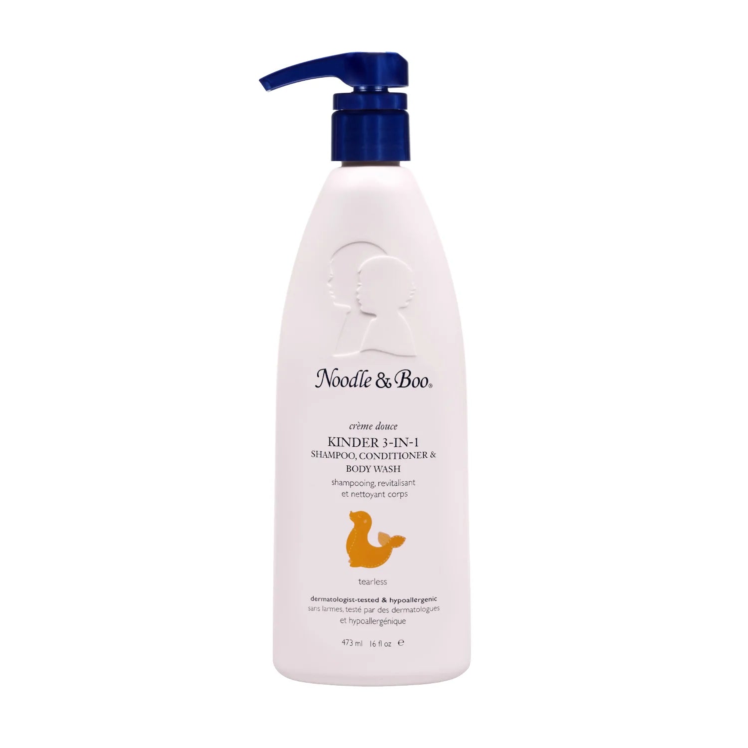 Kinder 3-in-1 Shampoo, Conditioner, & Body Wash