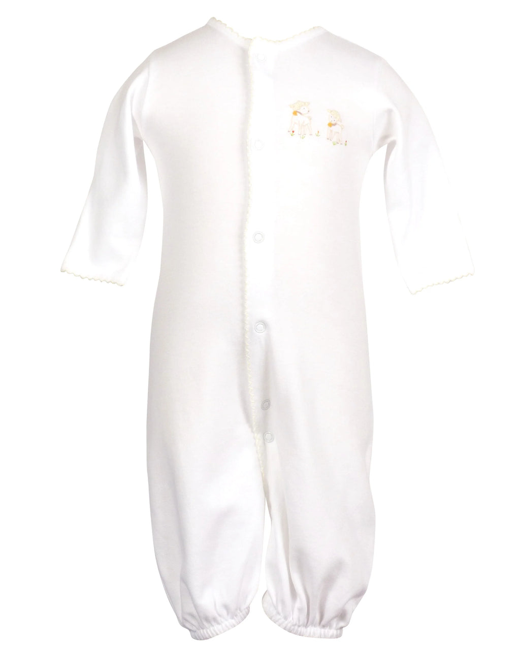 Lambikins Converter Gown - Egyptian Cotton Knit - Blue
