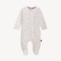 SWEETER THAN HUNNY MAGNETIC FOOTIE W RUFFLE