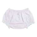 White eyelace pink bloomer