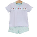 Magical Balloons Banded Short Set