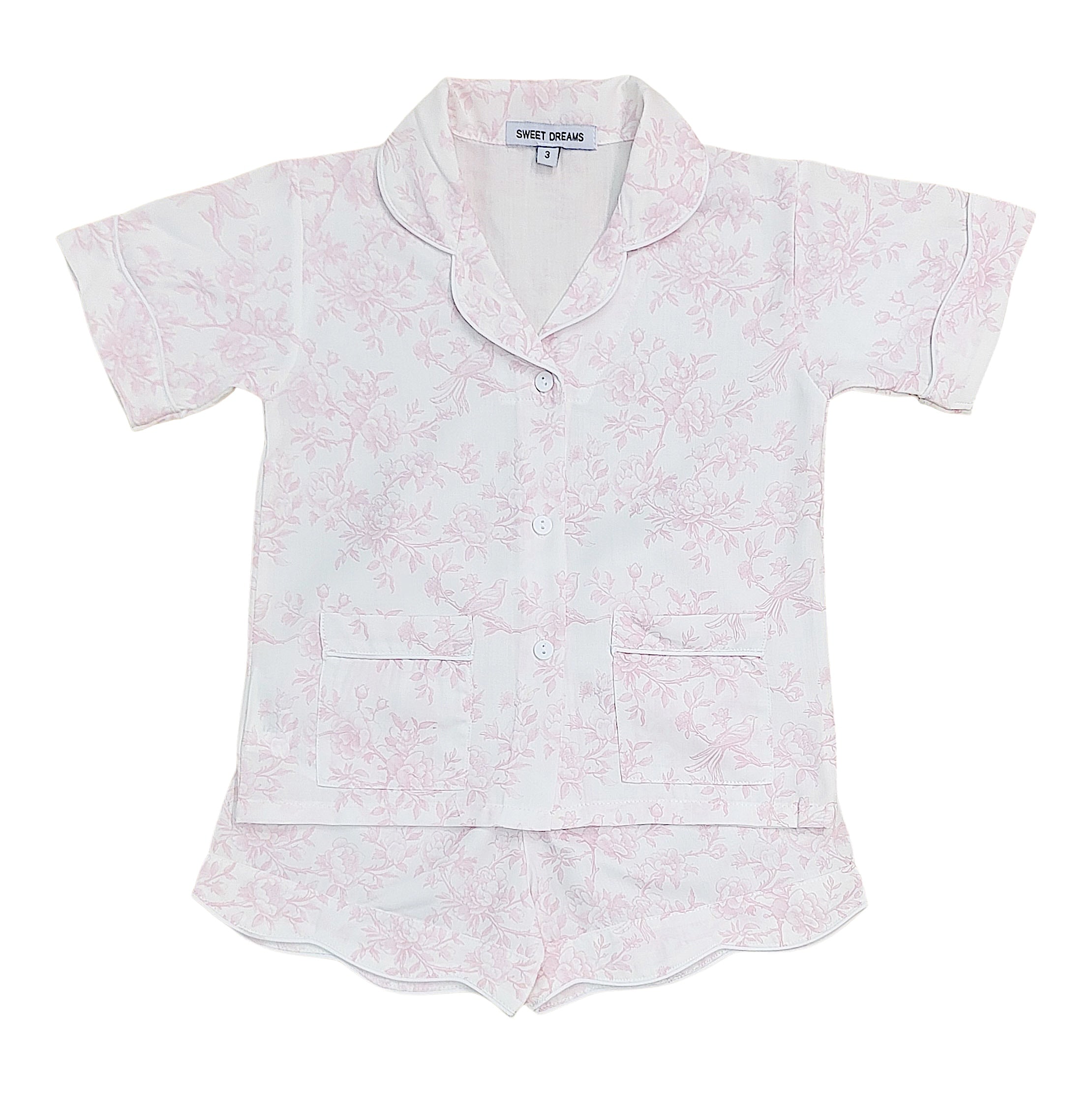 Victoria Pink Toile Print Pjs