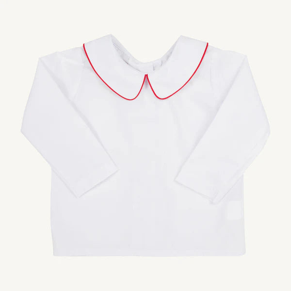 Peter Pan Collar Shirt (Long Sleeve Woven)