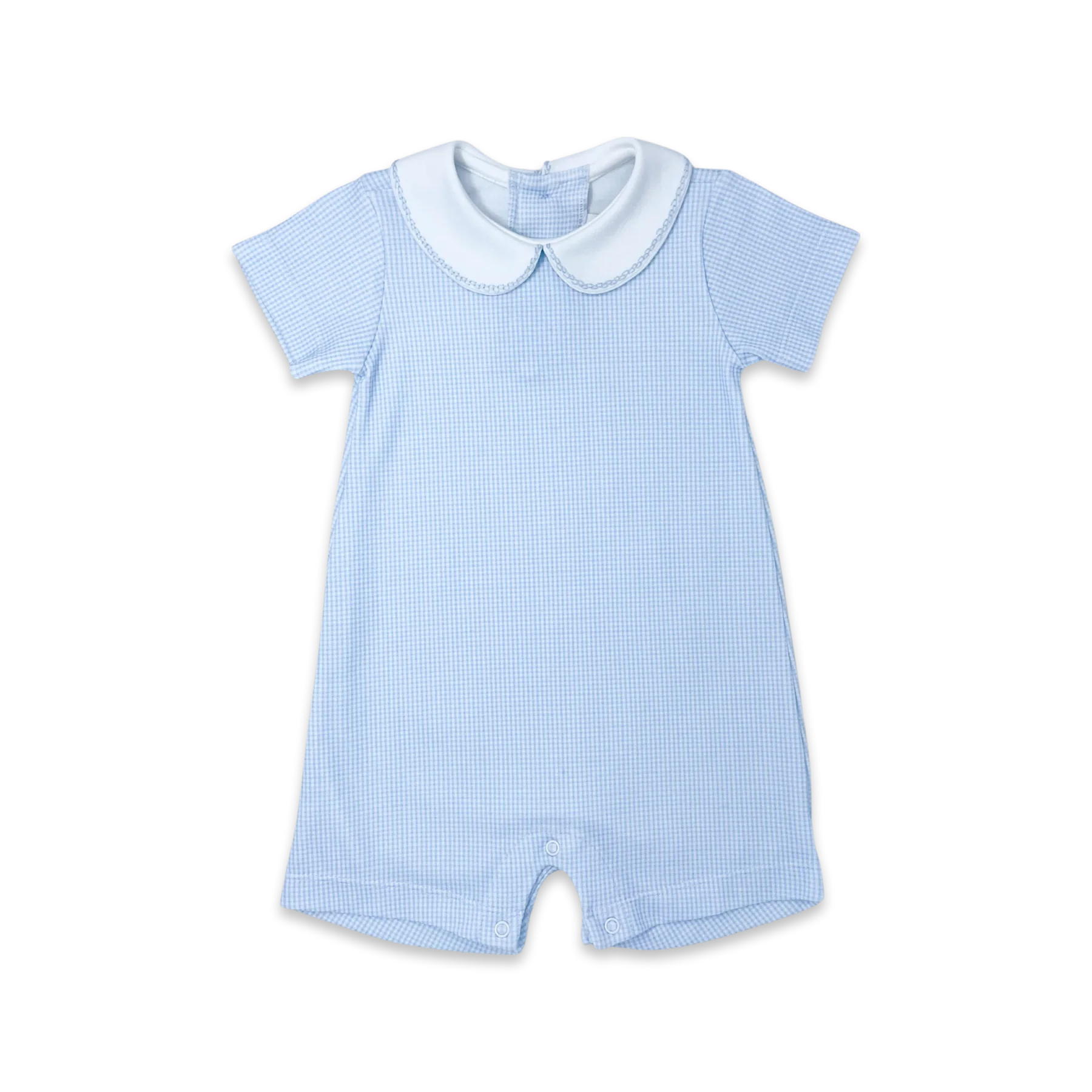 PRECIOUS PLAY BUBLE IN BABY BLUE MINIGINGHAM