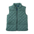 Kids PRO Quilted Vest in Smoke Pine Green