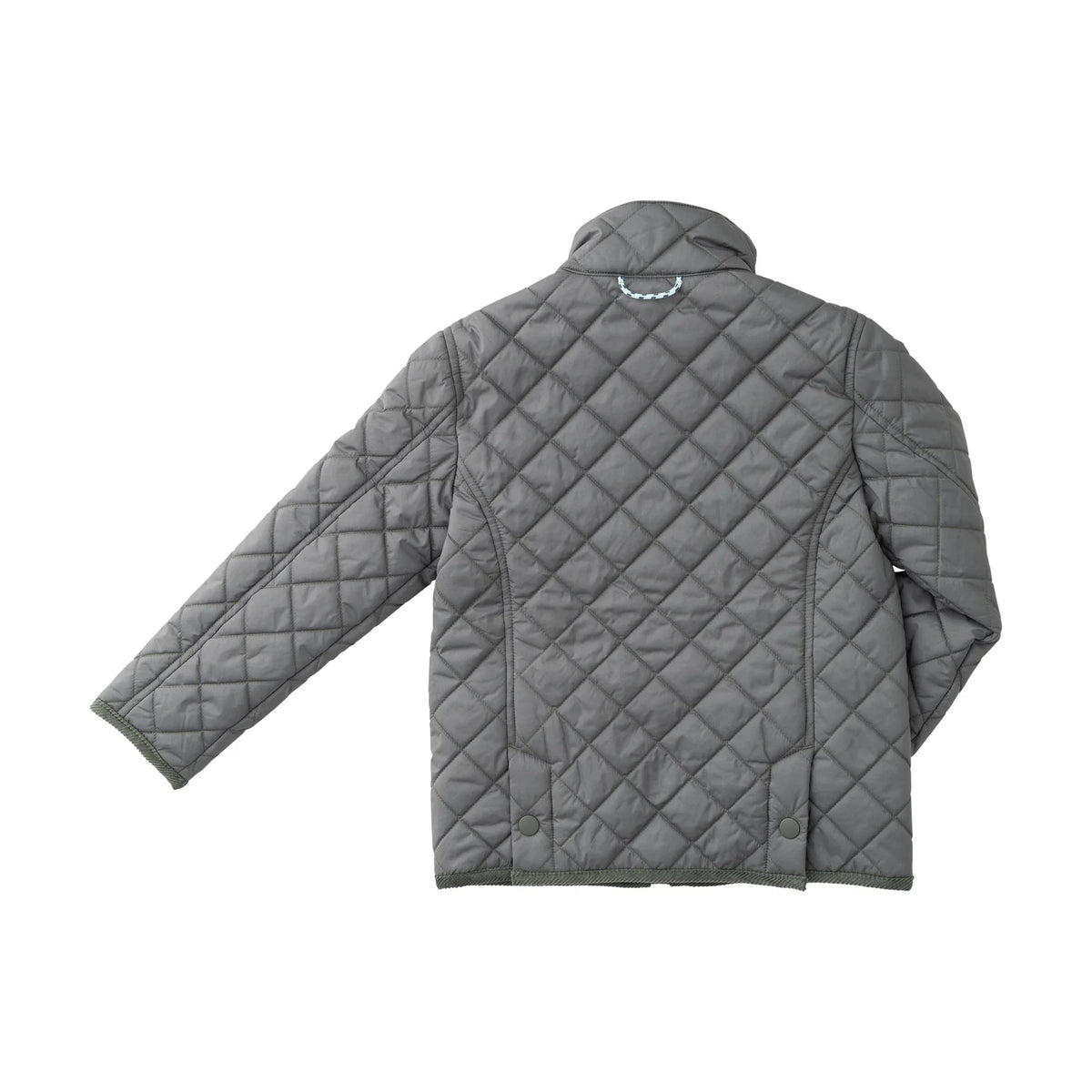 Kids Quilted Barn Jacket in Fly Fishing Green