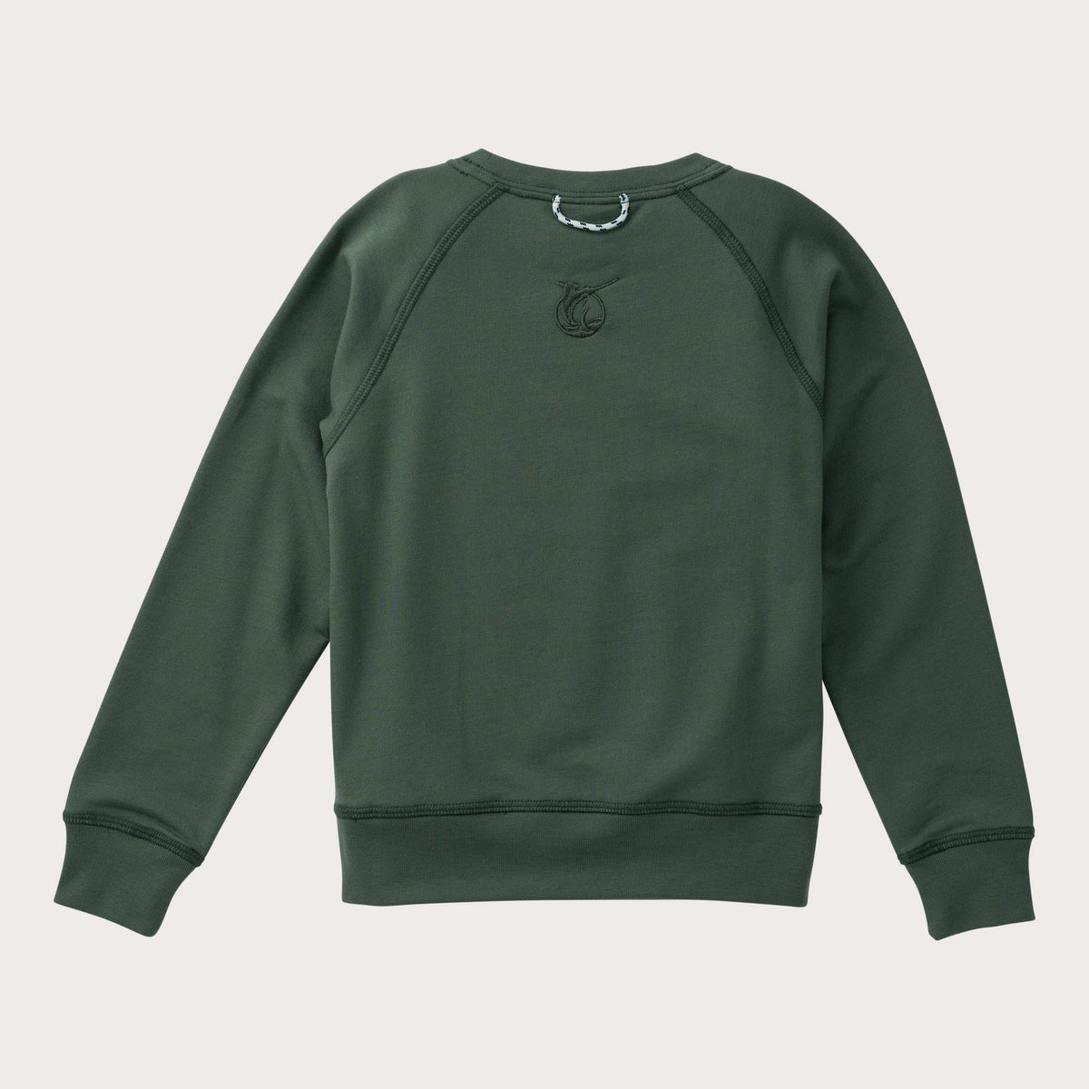 Kids' Classic Crew Control Sweatshirt in Camping Green